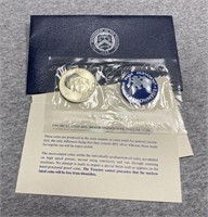 1972 Eisenhower Ike 40% Silver Dollar (Blue Pack)