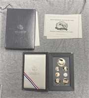 1991 US Mount Rushmore Prestige Coin Set