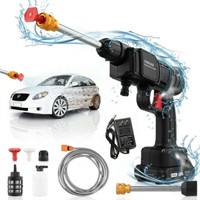 HUKOER 24V Cordless Power Washer for Car  Fence  F