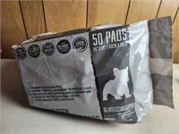 Puppy pads, not full bag