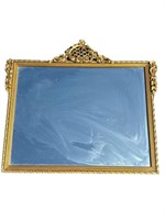 Vintage framed gilt mirror