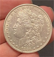 1881 Morgan Silver Dollar