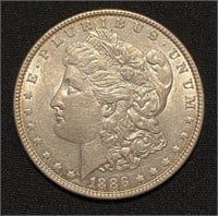 1886 Morgan Silver Dollar