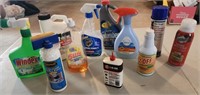 Cleaning supplies lot