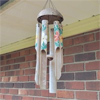 Hand Painted Bamboo Wind Chimes