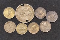 Group of Early US Phillipines Silver Coinage