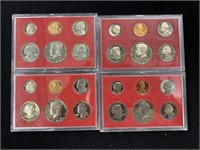 1980 & 1981 US Proof Coin Sets