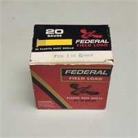Federal 20g #6 Shot Full Box
