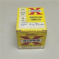 Western Super X .410 Shotgun Shells  (full box)