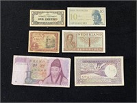 Mixed Lot of Foreign Currency