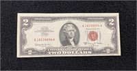 1963A $2 Red Seal Note