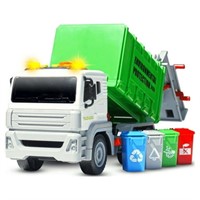 CifToys Garbage Truck  Includes Trash Cans  for 3