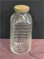 1 quart craft orange juice glass bottle