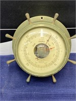 Vintage nautical barometer