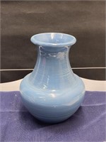 Blue McCoy pottery vase