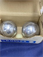 Vintage chrome ball game