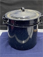 Double boiler steam pot