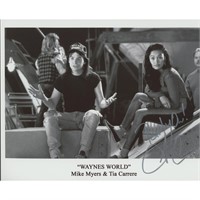 Wayne's World signed movie photo. GFA Authenticate