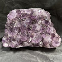 Large amethyst quartz geode specimen