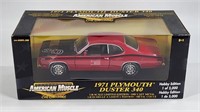 AMERICAN MUSCLE 1/18TH 1971 PLYMOUTH DUSTER 340