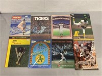 9 Vintage MLB Baseball Magazines Detroit Tigers