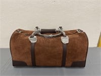 Vintage Leather/Suede Duffle Bag
