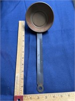 Copper metal vintage ladle