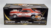 AMERICAN MUSCLE 1/18TH 50 YEARS BUTCH LEAL DUSTER