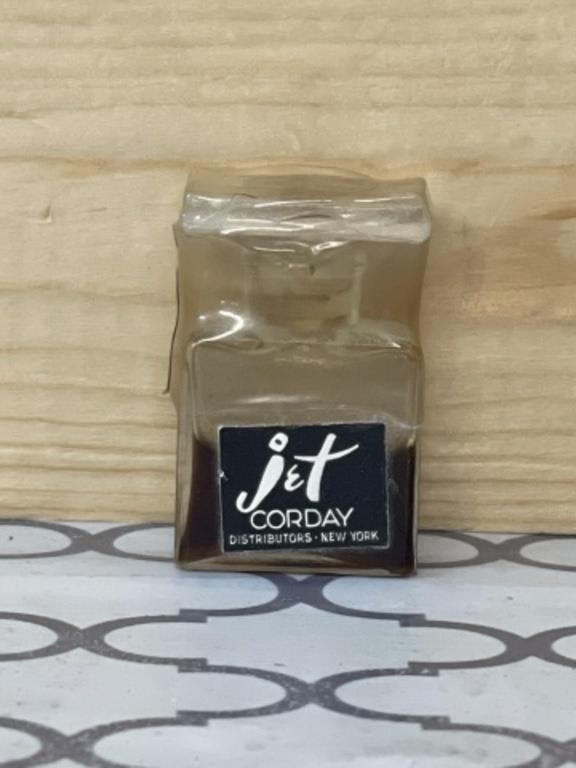 Sealed mini perfume bottle Jet Corday New York