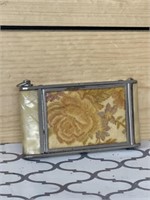 Zell vintage makeup compact vanity collectible