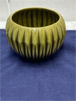 Mccoy pottery green planter
