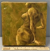 Nude Portrait Oil Painting on Canvas Stinson