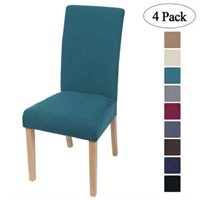 4 Pack  Smiry 4 Pack Dining Room Chair Covers  Str