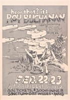 AWHQ Roy Buchanan Poster by Coy Featherston 1974