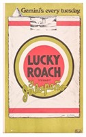 Lucky Roach Y Jalapeno Poster by John Rogers 1977