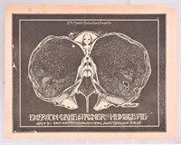 Emerson Lake & Palmer Handbill/Flyer by Bill Narum
