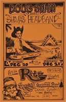 Ritz Theatre Doug Sahm Poster by Kerry Awn