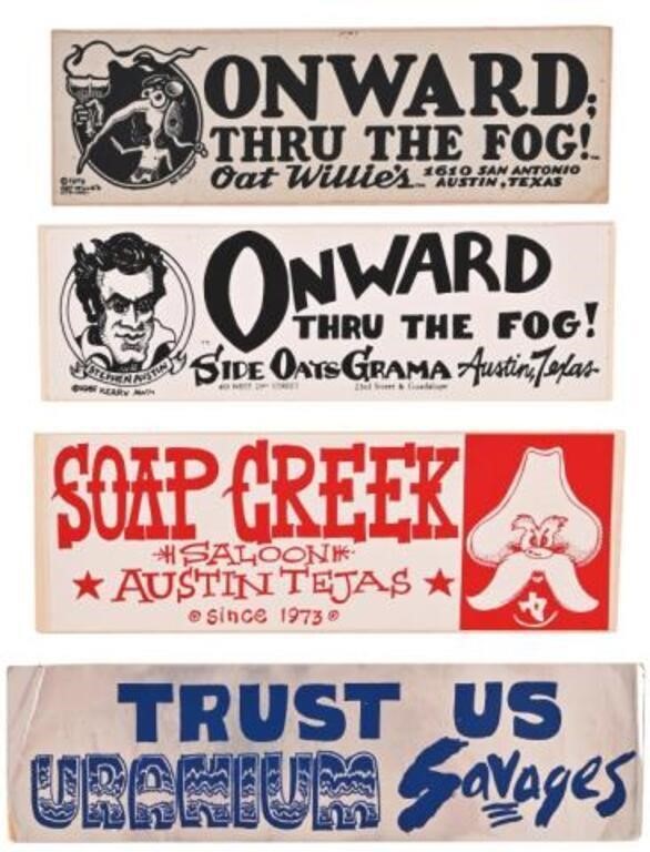 Old Austin Texas Sticker Pack-NOS
