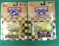 (2) Limited Edition (9998) NASCAR Die Cast