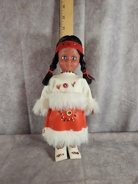 INDIAN DOLL 11"