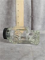 GLASS CAR CANDY CONTAINER