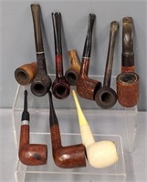Estate Tobacco Pipes Lot Collection