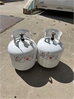 Two 20lb Propane Tanks