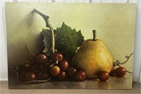 "Fruit Still Life" Printed on Canvas Art