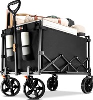 Collapsible Wagon Cart  Heavy Duty  Portable Foldi