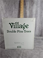 VILLAGE DOUBLE PINE TREES - DEPARTMENT 56