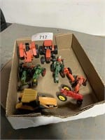 Assorted 1/64 scale farm toys