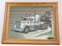 Kenworth Semi Mirrored Wall Hanging