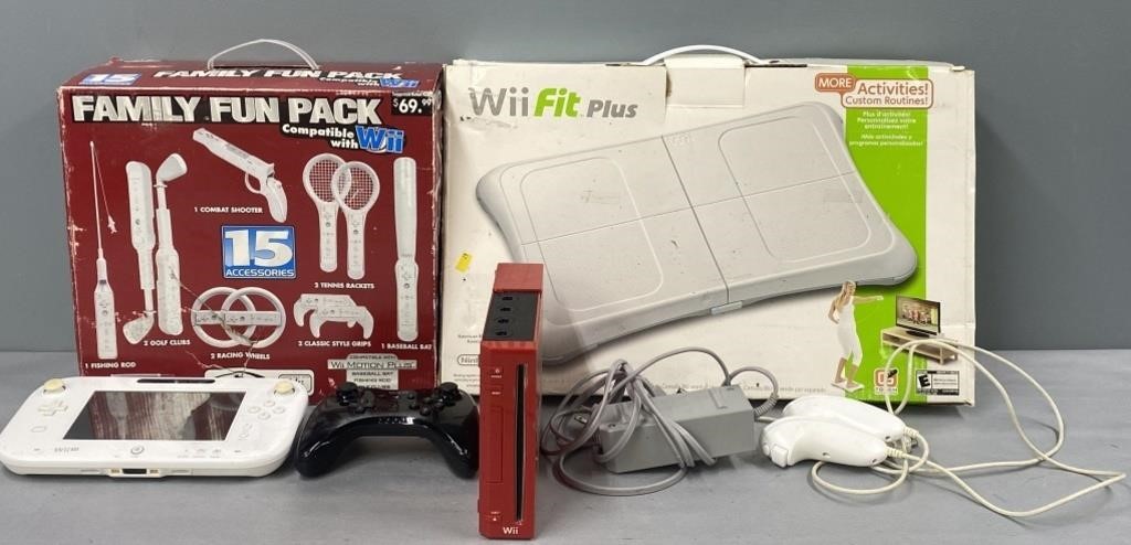 Nintendo Wii/Wiiu Consoles & Accessories