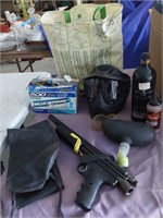 Paint Gun Mask,  Ammo & More